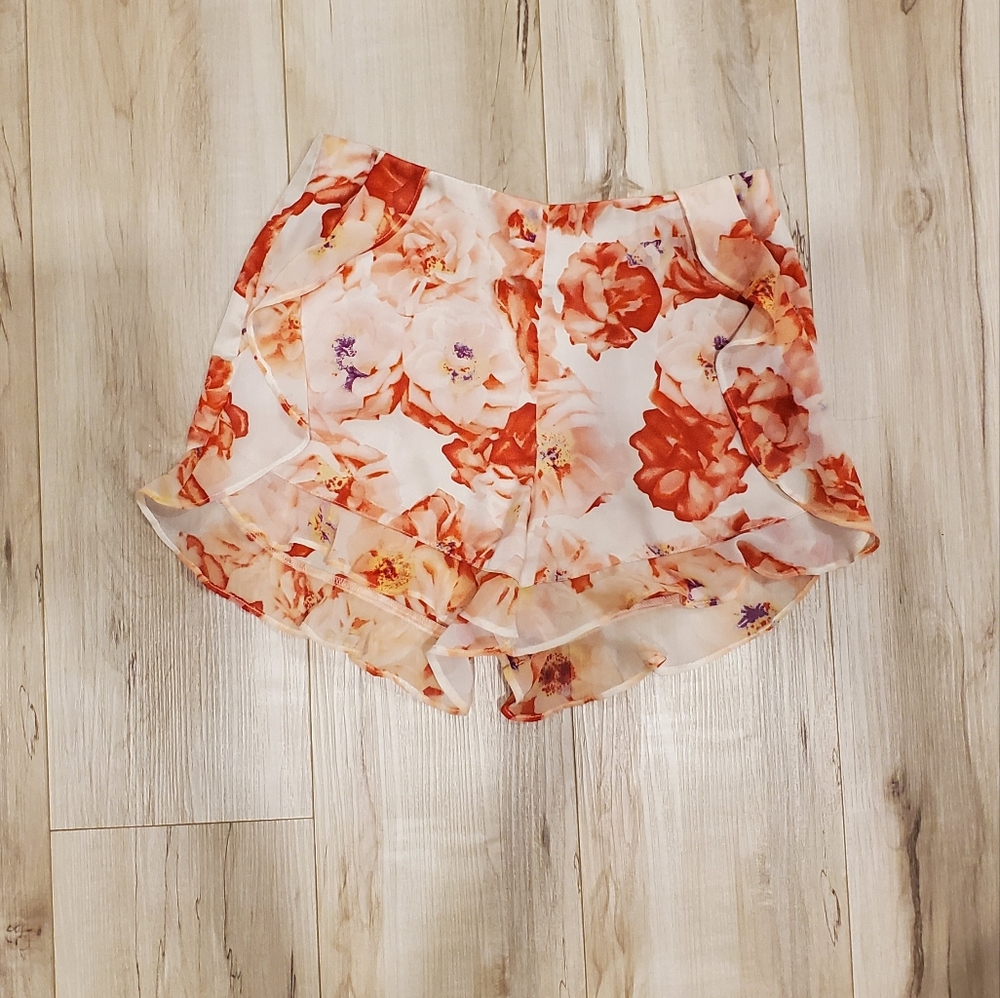BCBG silk shorts